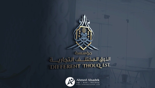 تصميم شعار مؤسسة الذوق التجارية - المدينة المنورة السعودية